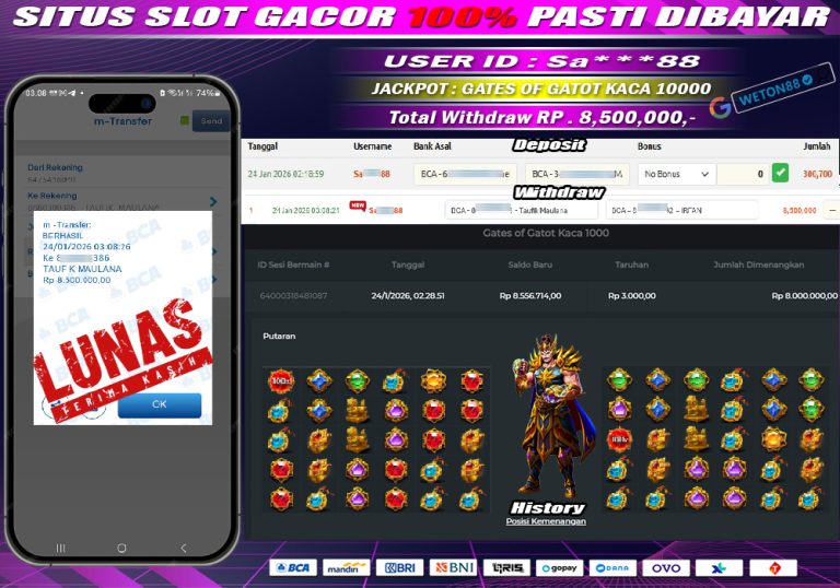 BUKTI WETON PRAGMATIC